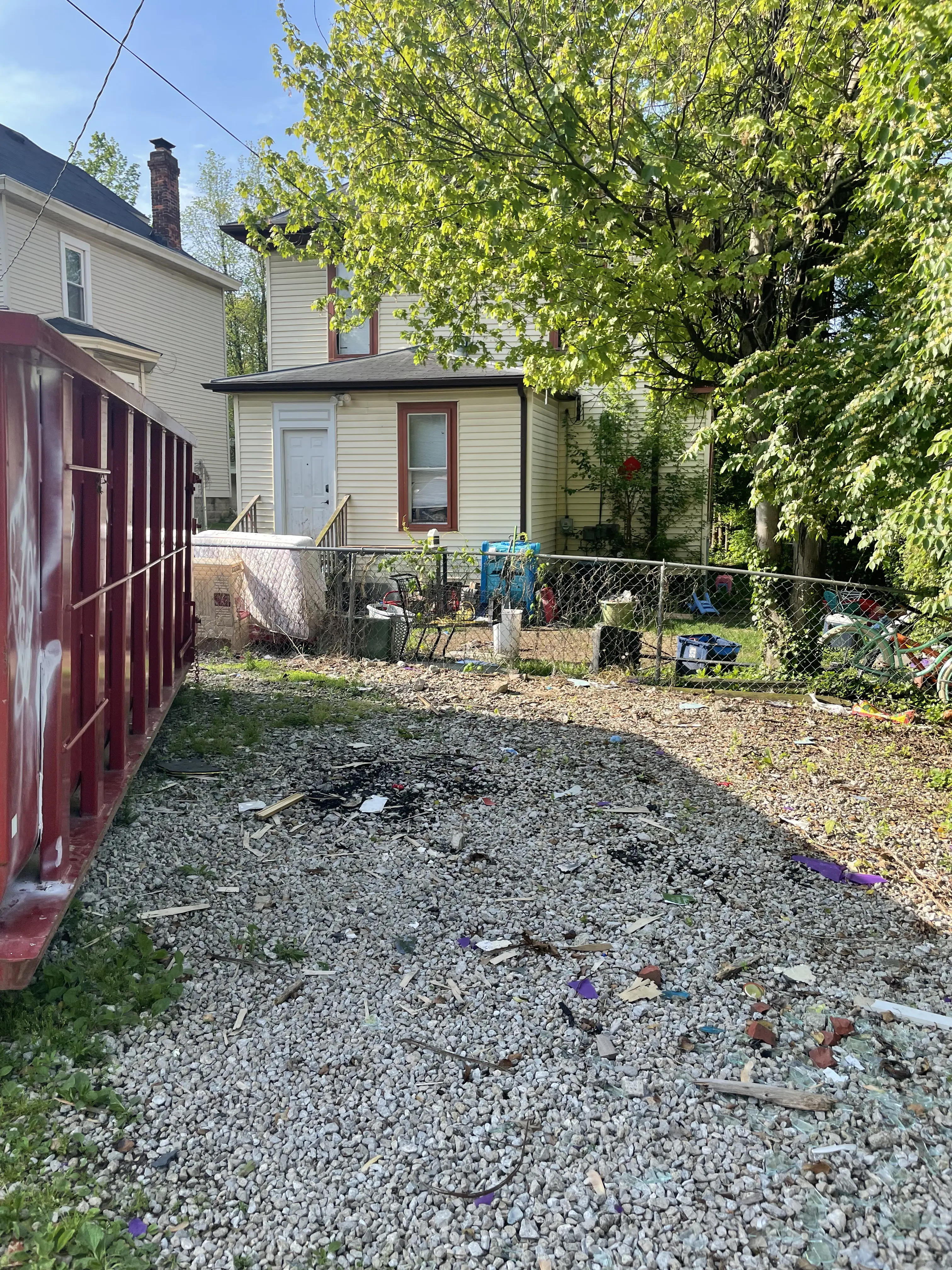 Demolition and deep cleaning
