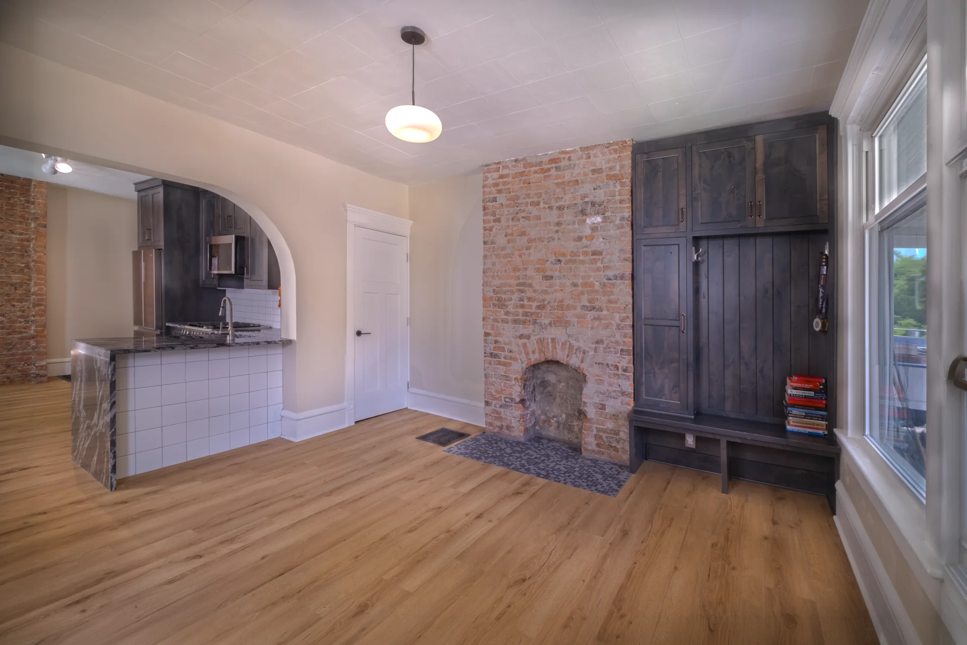 Living room at 73 E Patterson