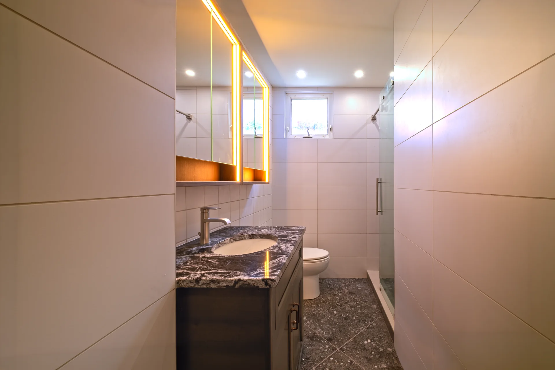 Second renovated bathroom at 73 E Patterson