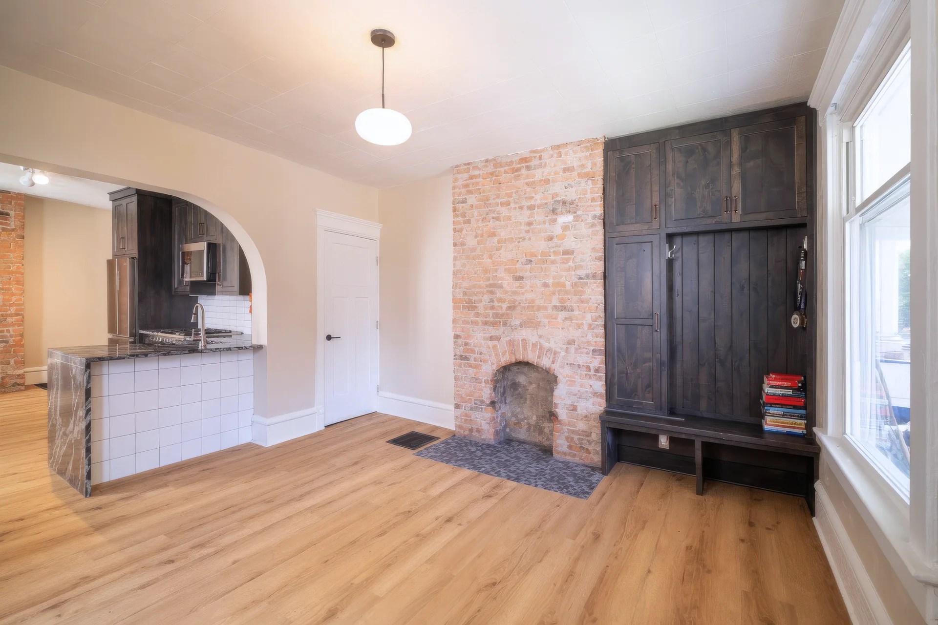 Living room after renovation
